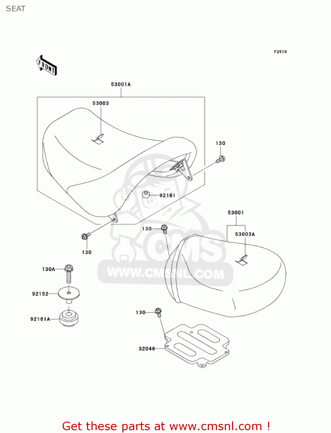 SEAT VN1500L5 VULCAN 1500 NOMAD FI 2004 USA CALIFORNIA CANADA