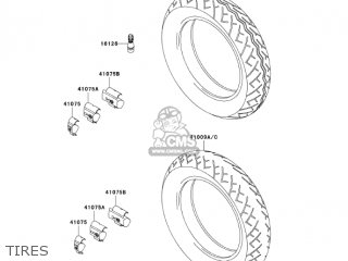 TIRES - VN1500L5 VULCAN 1500 NOMAD FI 2004 USA CALIFORNIA CANADA