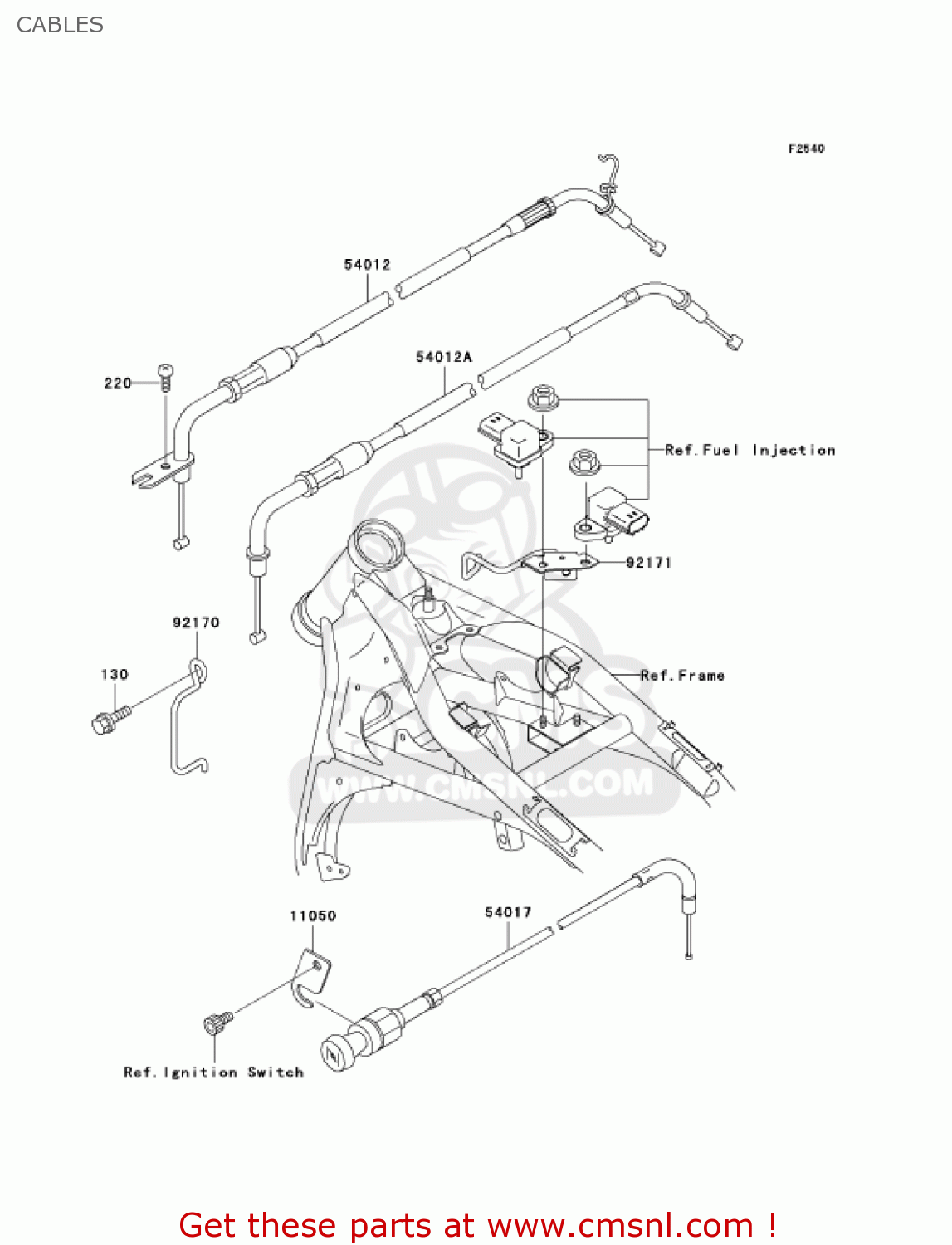 CABLES VN1500N2 VULCAN 1500 CLASSIC FI 2001 USA CALIFORNIA CANADA