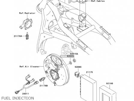 FUEL INJECTION - VN1500N2 VULCAN 1500 CLASSIC FI 2001 USA CALIFORNIA CANADA
