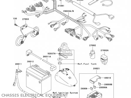CHASSIS ELECTRICAL EQUIPMENT - VN1500N3 VULCAN 1500 CLASSIC FI 2002 USA CALIFORNIA CANADA