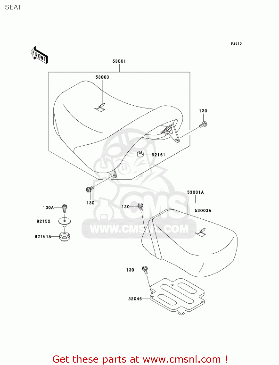 SEAT VN1500N4 VULCAN 1500 CLASSIC 2005 USA CALIFORNIA CANADA