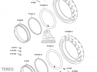 TIRES - VN1500N4 VULCAN 1500 CLASSIC 2005 USA CALIFORNIA CANADA