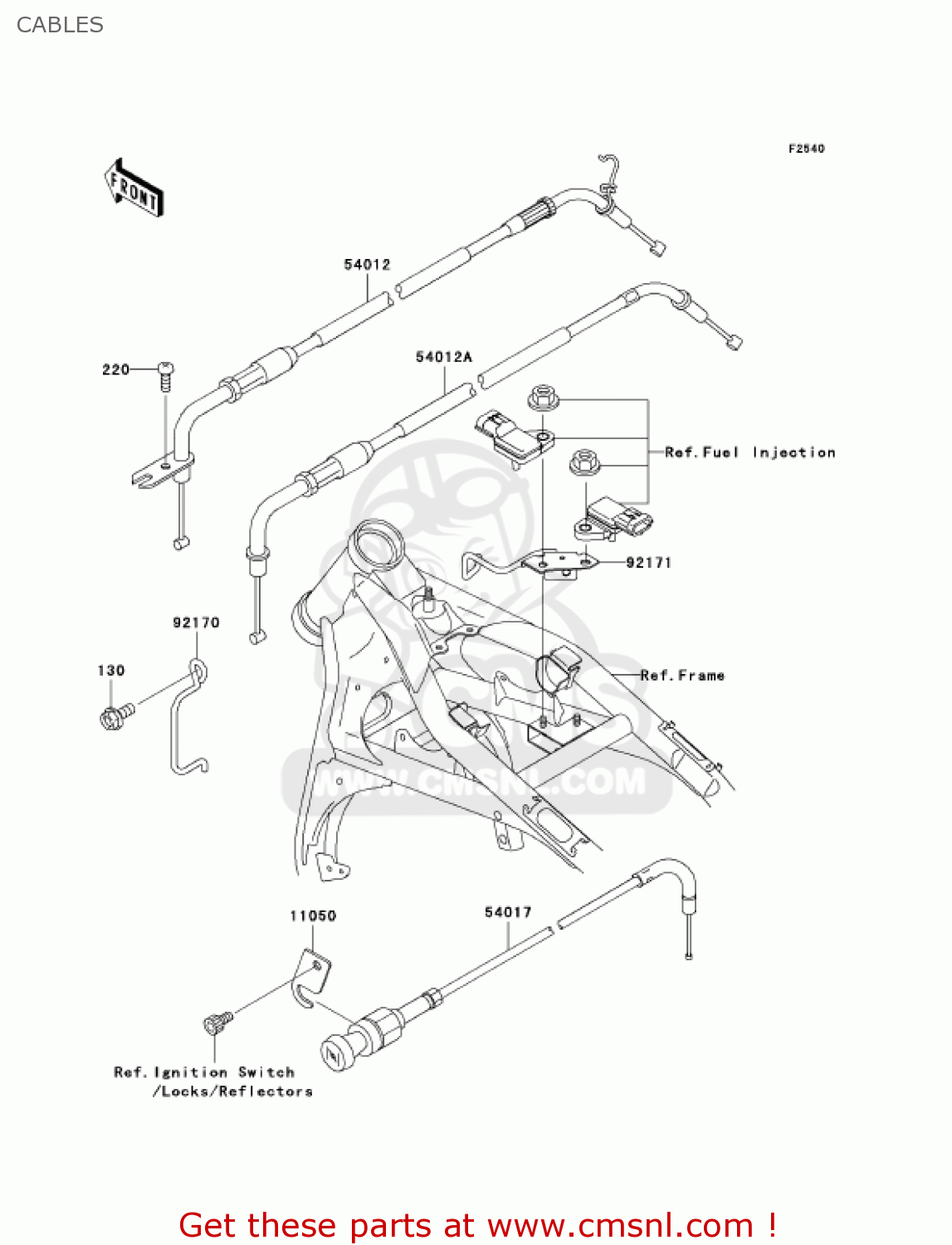 CABLES VN1500N6F VULCAN 1500 CLASSIC 2006 USA CALIFORNIA CANADA