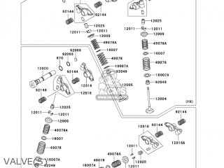 VALVE(S) - VN1500N6F VULCAN 1500 CLASSIC 2006 USA CALIFORNIA CANADA