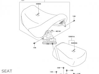 SEAT - VN1500N7F VULCAN 1500 CLASSIC 2007 USA CALIFORNIA CANADA