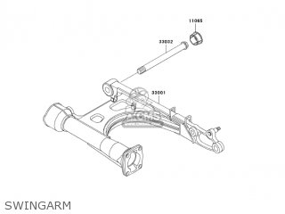 SWINGARM - VN1500N7F VULCAN 1500 CLASSIC 2007 USA CALIFORNIA CANADA
