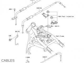 CABLES - VN1500N7F VULCAN 1500 CLASSIC 2007 USA CALIFORNIA CANADA