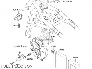 FUEL INJECTION - VN1500N7FA VULCAN 1500 CLASSIC 2007 USA CALIFORNIA CANADA