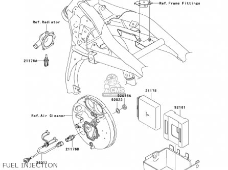 FUEL INJECTION - VN1500P1 VULCAN 1500 MEANSTREAK 2002 USA CALIFORNIA CANADA