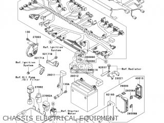 CHASSIS ELECTRICAL EQUIPMENT - VN1500P2 VULCAN 1500 MEANSTREAK 2003 USA CALIFORNIA CANADA
