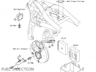FUEL INJECTION - VN1500P2 VULCAN 1500 MEANSTREAK 2003 USA CALIFORNIA CANADA