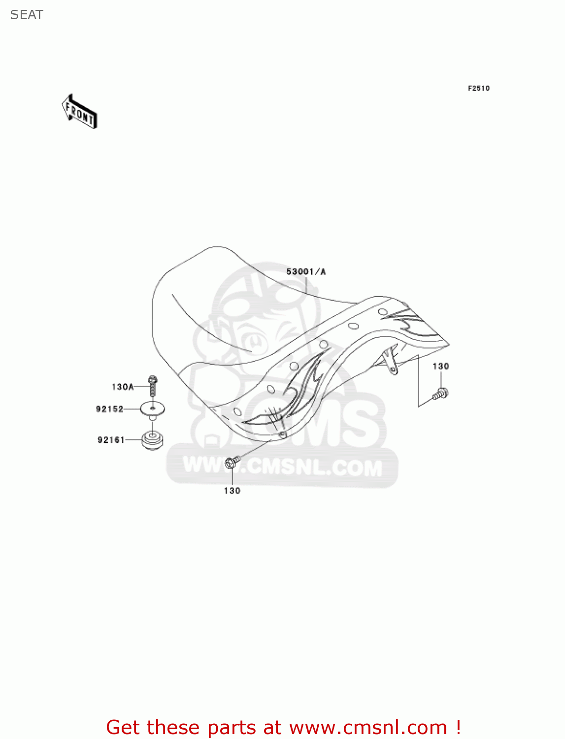 SEAT VN1500R2 VULCAN 1500 DRIFTER 2002 USA CALIFORNIA CANADA