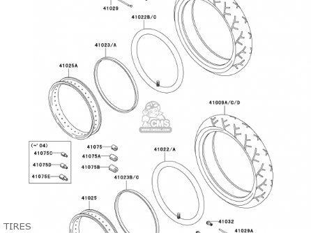 TIRES - VN1500R2 VULCAN 1500 DRIFTER 2002 USA CALIFORNIA CANADA