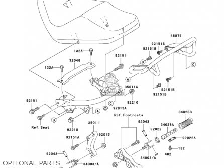 OPTIONAL PARTS - VN1500R2 VULCAN 1500 DRIFTER 2002 USA CALIFORNIA CANADA