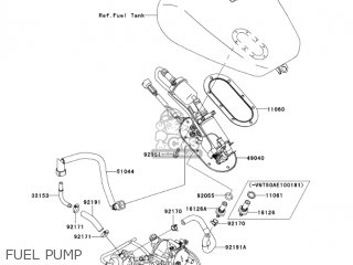FUEL PUMP - VN1500R3 VULCAN 1500 DRIFTER 2003 USA CALIFORNIA CANADA