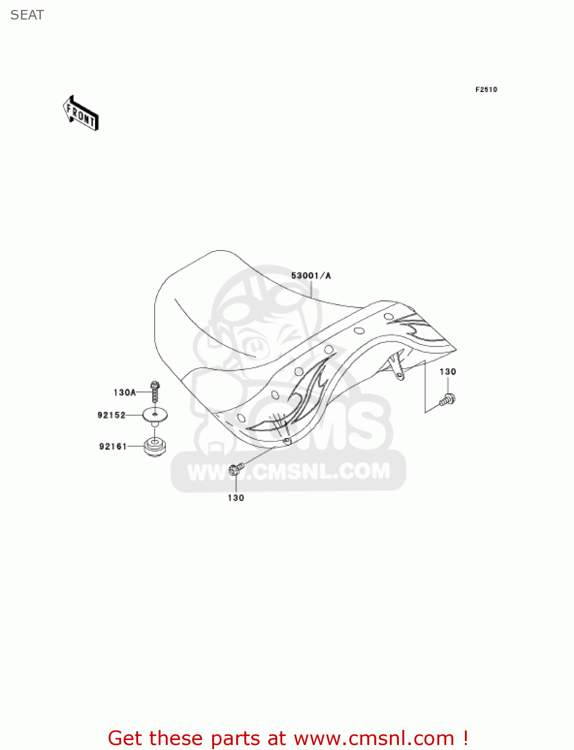 SEAT VN1500R4 VULCAN 1500 DRIFTER 2004 USA CALIFORNIA