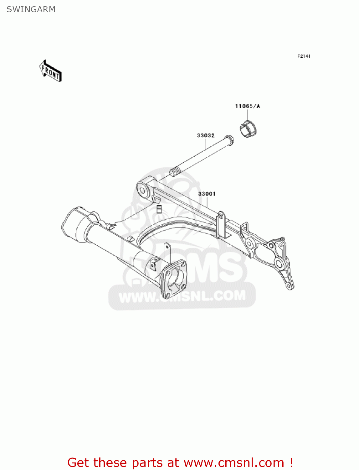 SWINGARM VN1500R4 VULCAN 1500 DRIFTER 2004 USA CALIFORNIA