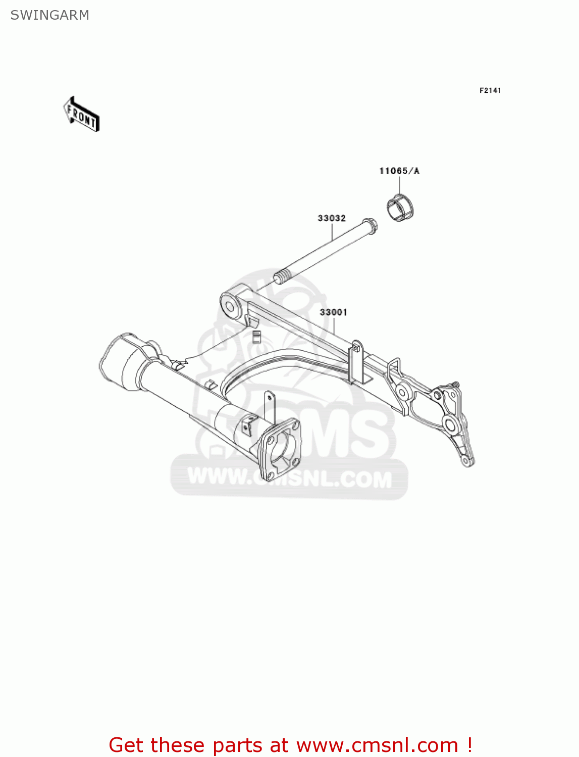 SWINGARM VN1500R5 VULCAN 1500 DRIFTER 2005 USA CALIFORNIA