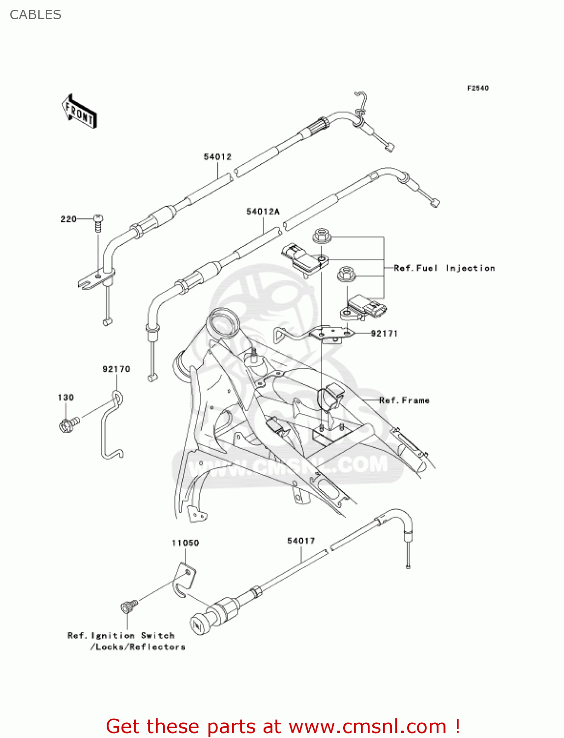 CABLES VN1500T6F VULCAN 1500 CLASSIC 2006 USA CALIFORNIA CANADA