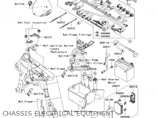 CHASSIS ELECTRICAL EQUIPMENT - VN1600D7FA VULCAN 1600 NOMAD 2007 USA CALIFORNIA CANADA