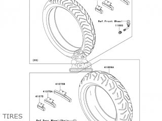 TIRES - VN1600E6F VULCAN 1600 CLASSIC 2006 USA CALIFORNIA CANADA