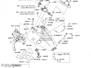 FUEL TANK - VN1600E6F VULCAN 1600 CLASSIC 2006 USA CALIFORNIA CANADA
