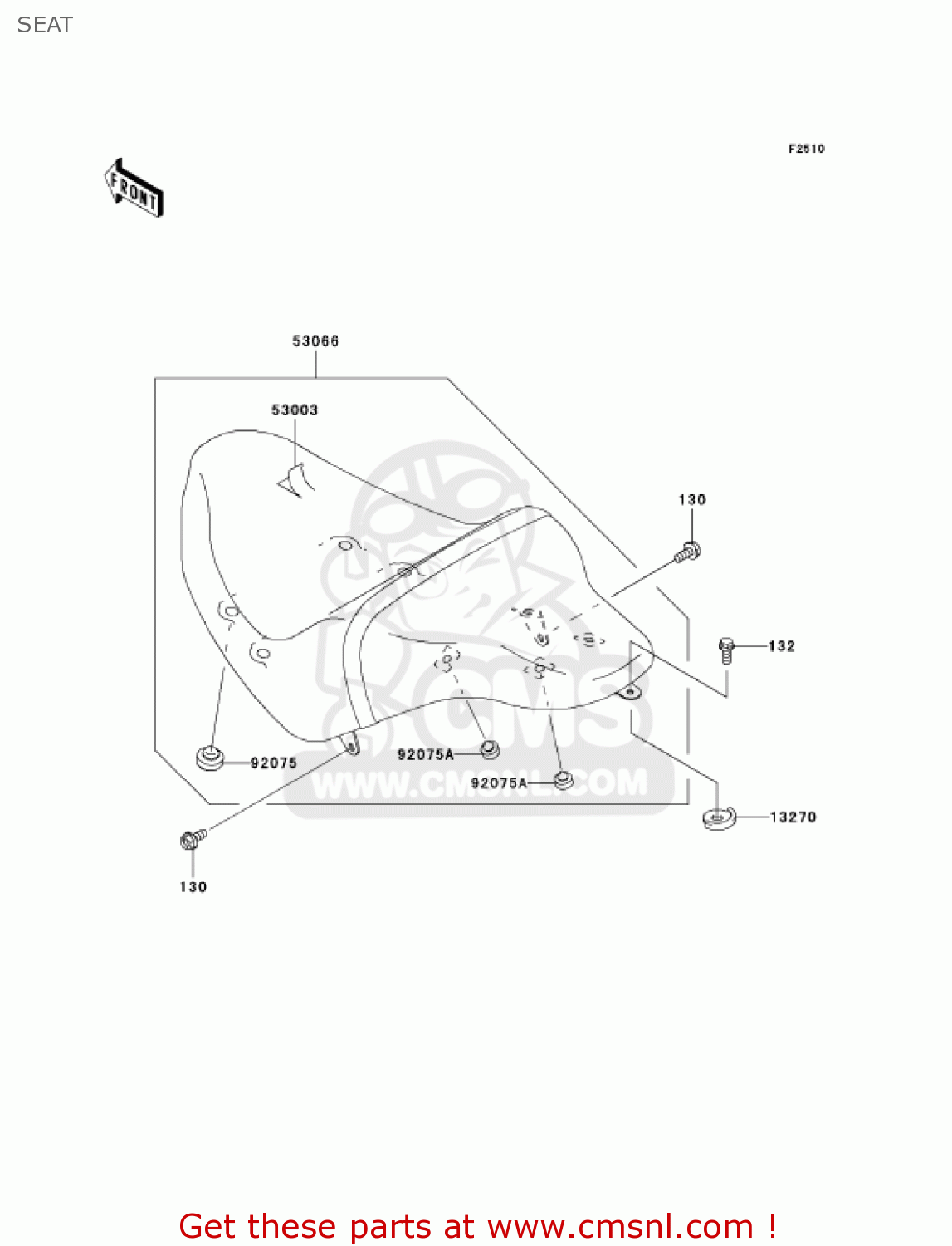 SEAT VN1600F6F VULCAN 1600 MEANSTREAK 2006 USA CALIFORNIA CANADA