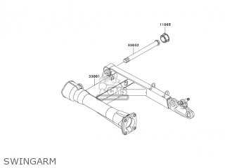 SWINGARM - VN1600G6F VULCAN 1600 NOMAD 2006 USA CALIFORNIA CANADA
