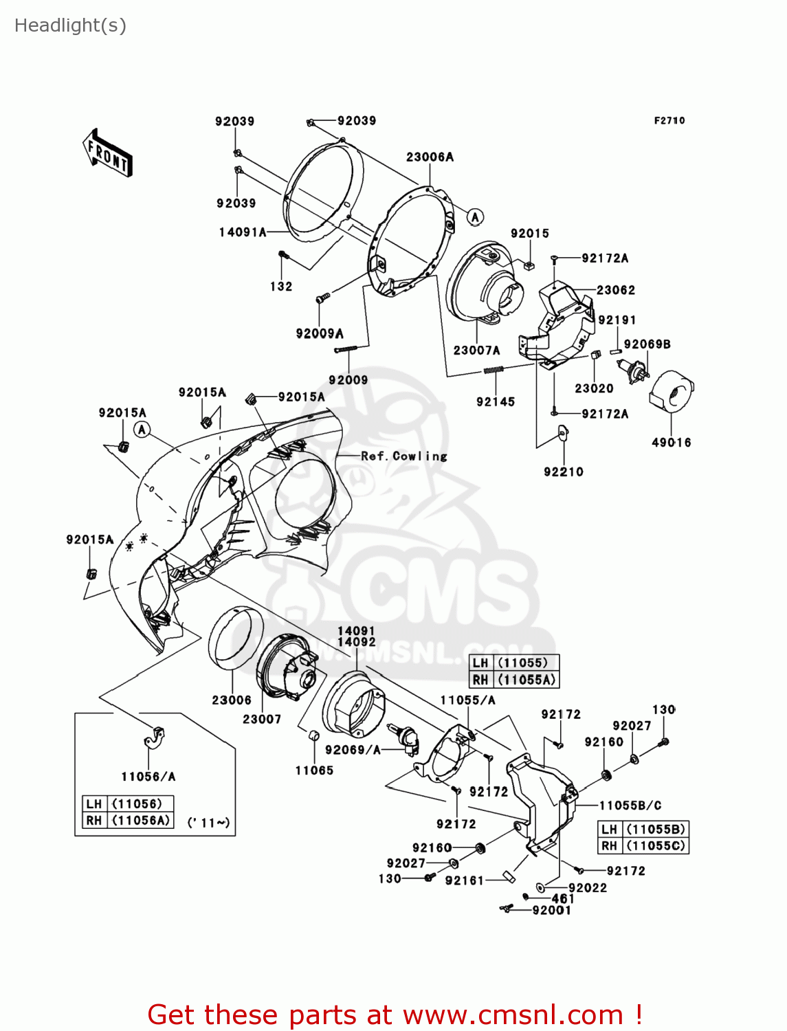 2011 kawasaki vulcan voyager parts