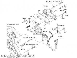 STARTER SOLENOID - VN2000A1 VULCAN 2000 2004 USA CALIFORNIA CANADA
