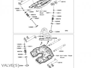VALVE(S) - VN2000A1 VULCAN 2000 2004 USA CALIFORNIA CANADA