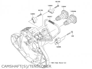 CAMSHAFT(S)/TENSIONER - VN2000A1 VULCAN 2000 2004 USA CALIFORNIA CANADA
