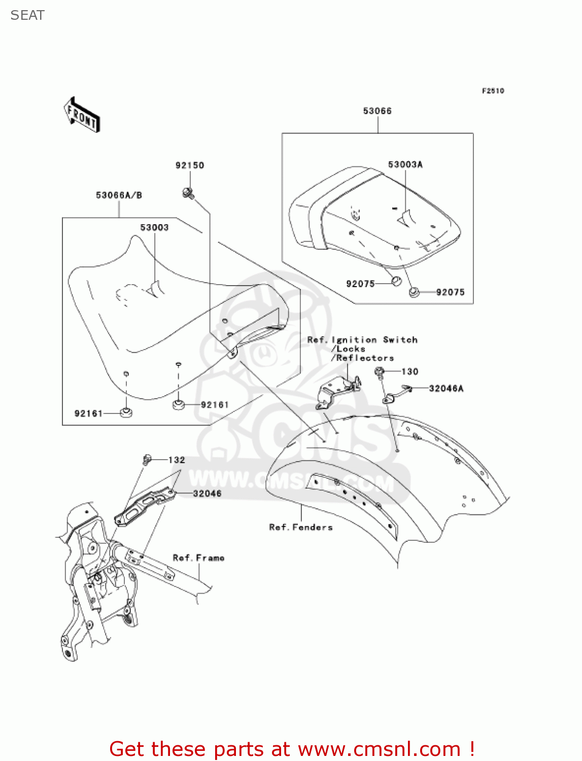 SEAT VN2000A2 VULCAN 2000 2005 USA CALIFORNIA CANADA