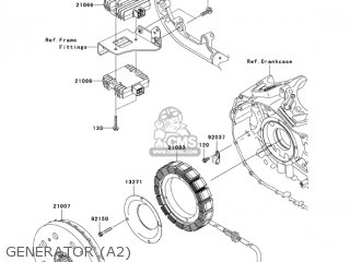 GENERATOR (A2) - VN2000A2 VULCAN 2000 2005 USA CALIFORNIA CANADA