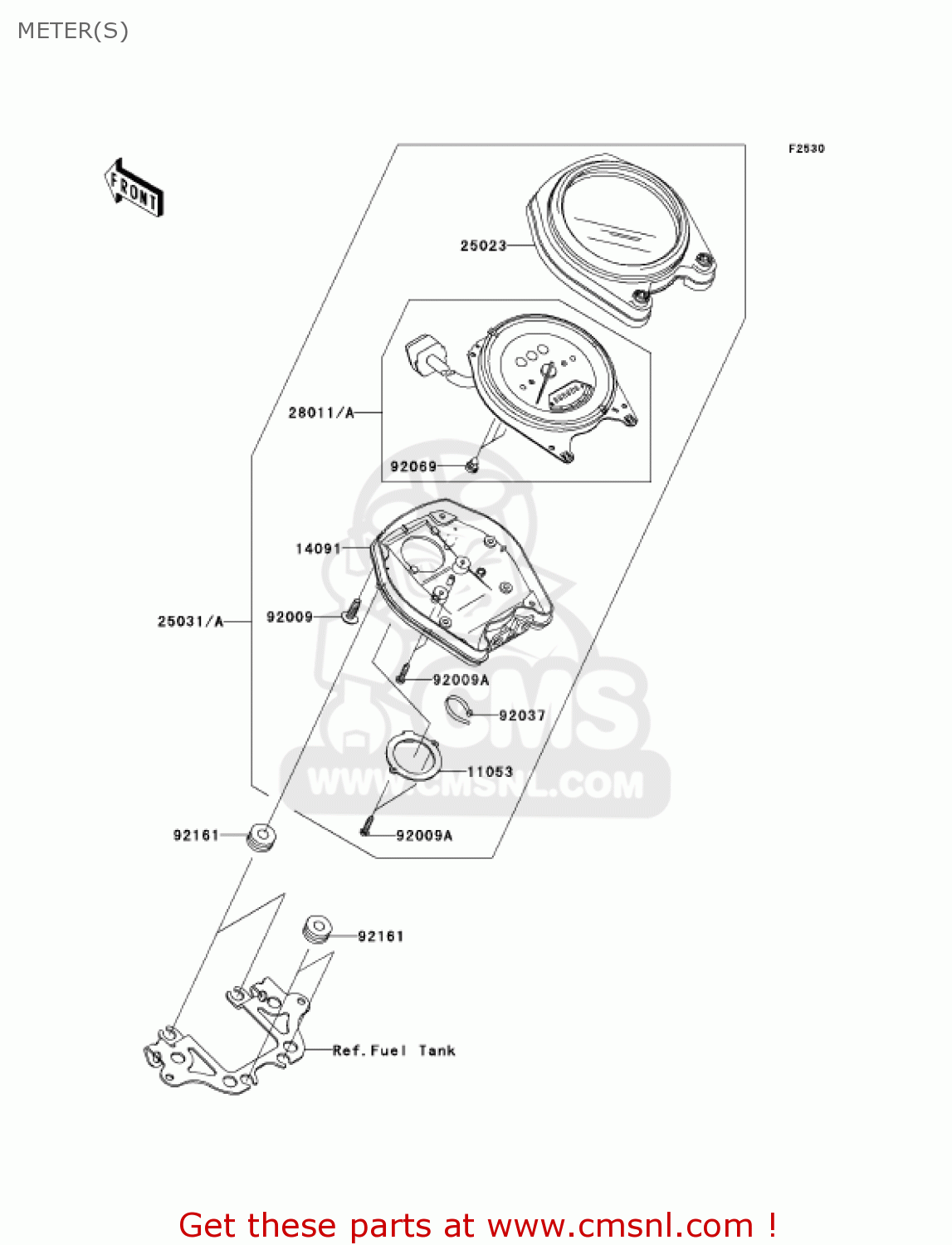 METER(S) VN2000D1 VULCAN 2000 LIMITED 2005 USA CALIFORNIA CANADA