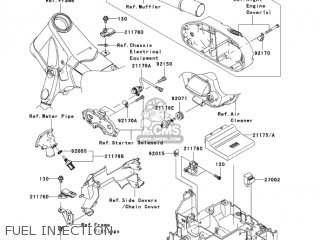FUEL INJECTION - VN2000D6F VULCAN 2000 LIMITED 2006 USA CALIFORNIA CANADA