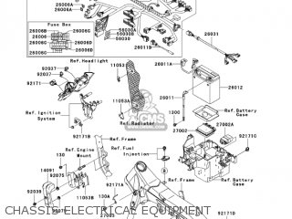 CHASSIS ELECTRICAL EQUIPMENT - VN2000D6F VULCAN 2000 LIMITED 2006 USA CALIFORNIA CANADA