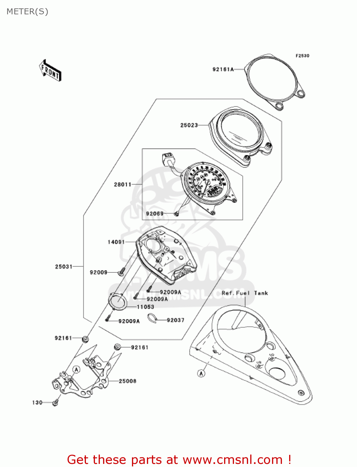 METER(S) VN2000E6F VULCAN 2000 CLASSIC 2006 USA CALIFORNIA CANADA