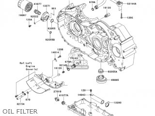 OIL FILTER - VN2000E6F VULCAN 2000 CLASSIC 2006 USA CALIFORNIA CANADA
