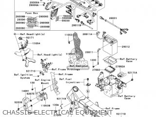 CHASSIS ELECTRICAL EQUIPMENT - VN2000E6F VULCAN 2000 CLASSIC 2006 USA CALIFORNIA CANADA
