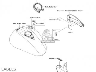 LABELS - VN2000E6F VULCAN 2000 CLASSIC 2006 USA CALIFORNIA CANADA
