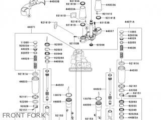 FRONT FORK - VN2000E7F VULCAN 2000 CLASSIC 2007 USA CALIFORNIA