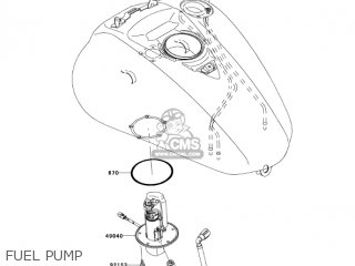 FUEL PUMP - VN2000F6F VULCAN 2000 CLASSIC 2006 USA CALIFORNIA CANADA / LT