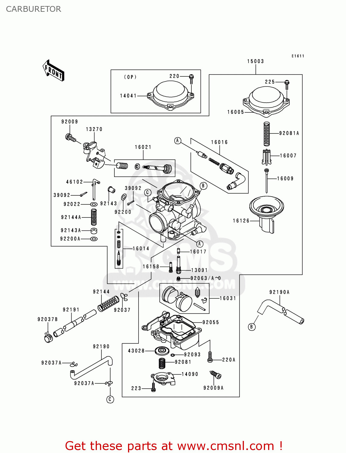 CARBURETOR VN400C4 VULCAN CLASSIC 1994 GREECE