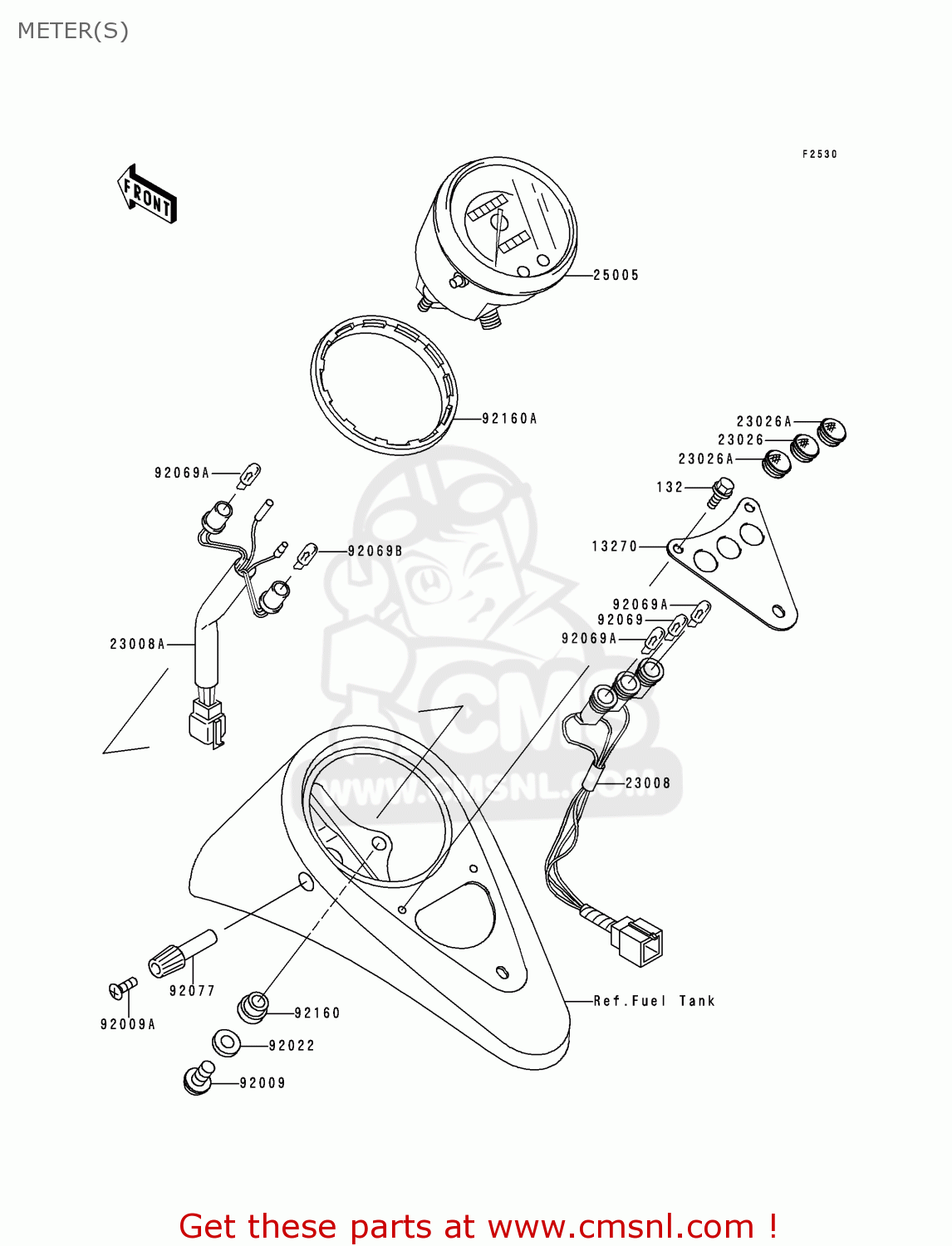 METER(S) VN400C4 VULCAN CLASSIC 1994 GREECE