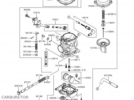 CARBURETOR - VN400C4 VULCAN CLASSIC 1994 GREECE