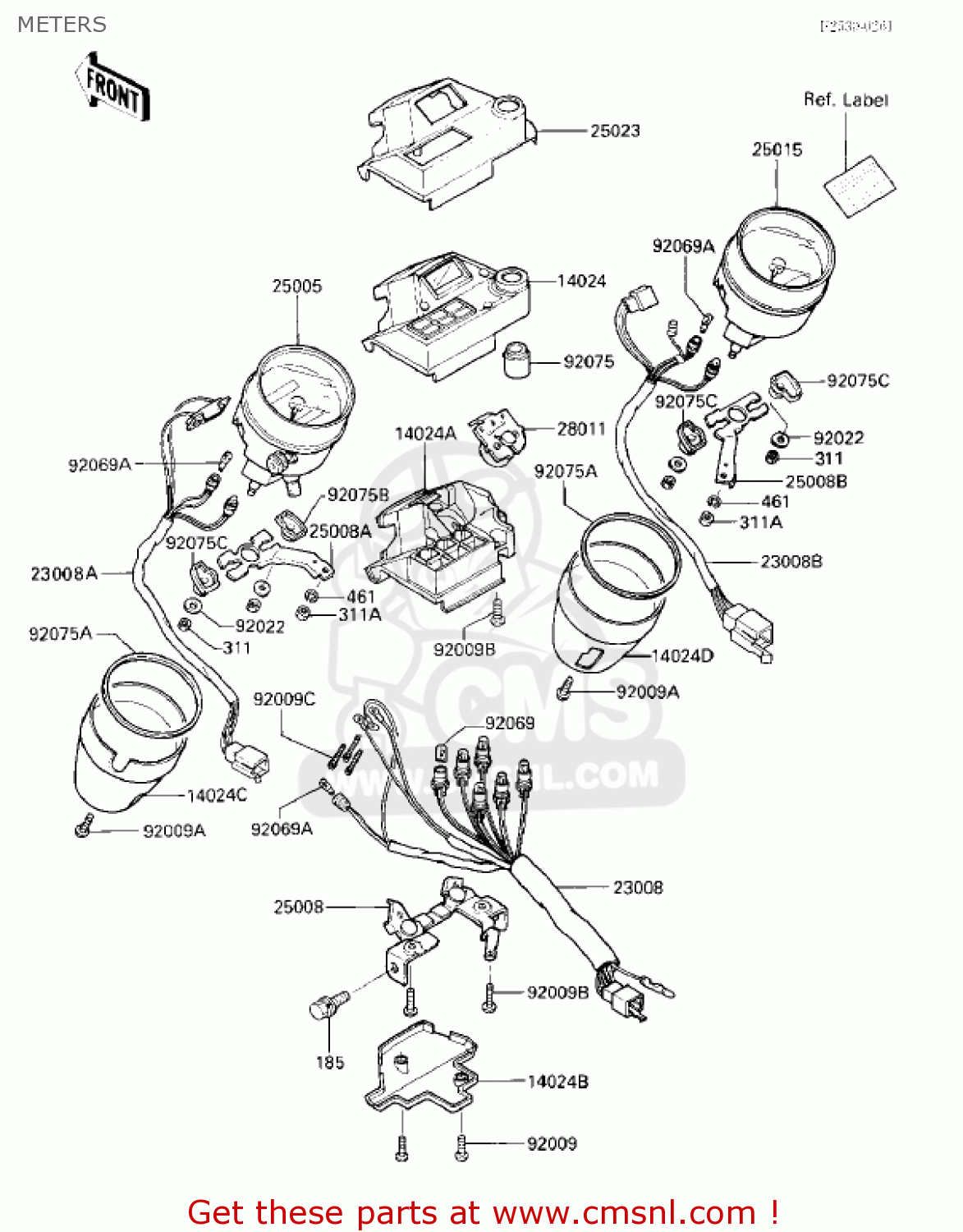 METERS VN700A1 LTD 1985 USA CALIFORNIA