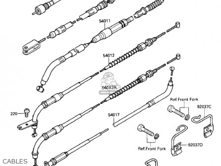 CABLES - VN700A1 LTD 1985 USA CALIFORNIA