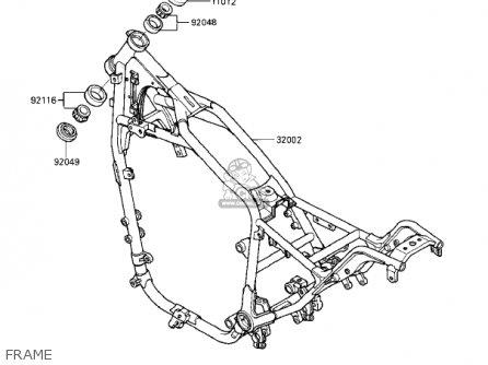 FRAME - VN700A1 LTD 1985 USA CALIFORNIA